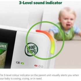 Leapfrog Lf2415hd 5′ Video Baby Monitor With Night Light – White