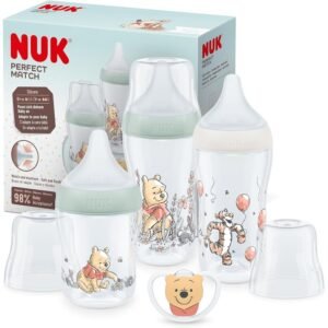 Nuk Perfect Match Starter Bottle Set Winnie The Pooh 0m+