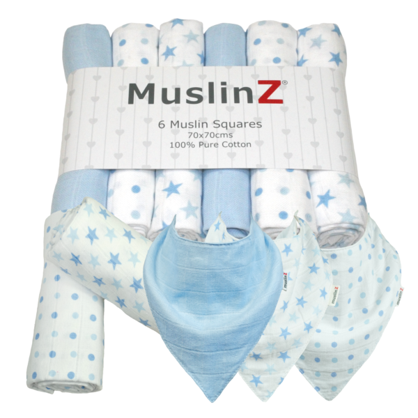 Muslinz 100% Cotton Muslin Set