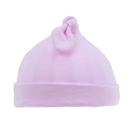 Pink Knot Hat (0-6 Months)