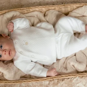 Tiny Baby Bodysuit With Waffle Leggings And Hat (copy)