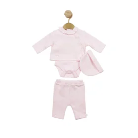 White Waffle Tiny Baby 3pc Set And Hat (copy)