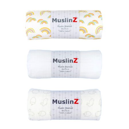 Muslinz 3 Ply Cotton Muslin Blanket