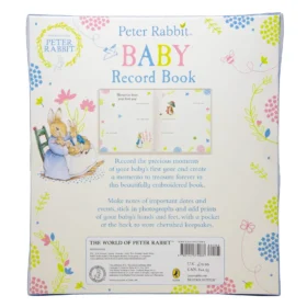 Peter Rabbit Baby Record Book