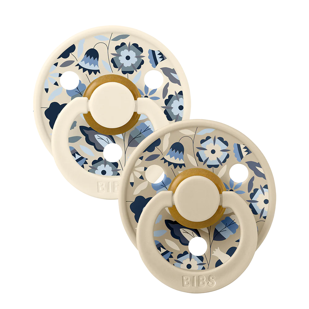 Bibs X Liberty Colour 2 Pack Bobo - Ivory Mix