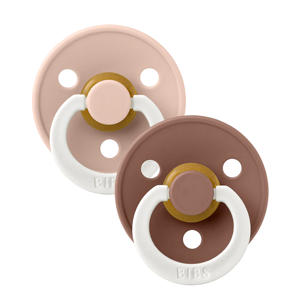 Bibs Colour Glow 2 Pack -Blush/woodchuck