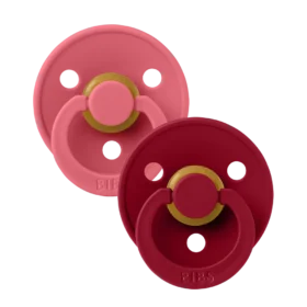 Bibs Colour 2 Pack – Coral/ruby