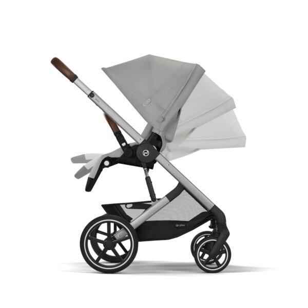 Cybex Balios S Lux Stroller/travel Set - Stone Grey