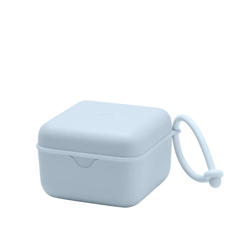 Bibs Pacifier Box - Baby Blue