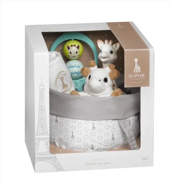 Sophie La Girafe Birth Basket