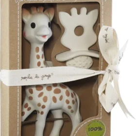 Sophie The Giraffe And So Pure Natural Teether Set