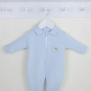 Pex Cub Zipped Sleepsuit-blue