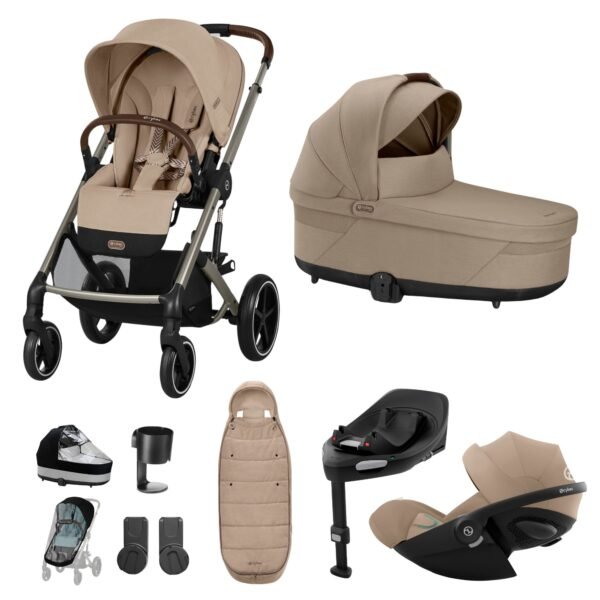 Cybex Balios S Lux Stroller/travel Set - Almond Beige