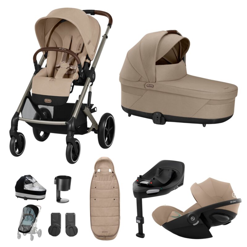 Cybex Balios S Lux Stroller/travel Set - Almond Beige