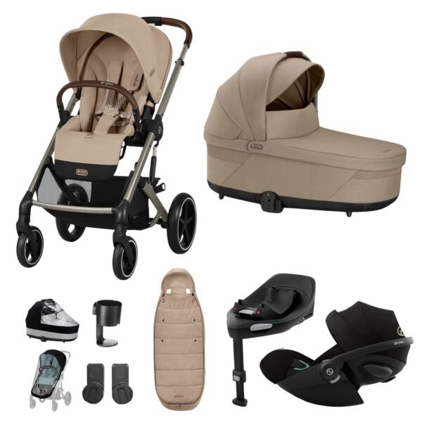 Cybex Balios S Lux Stroller/travel Set - Almond Beige