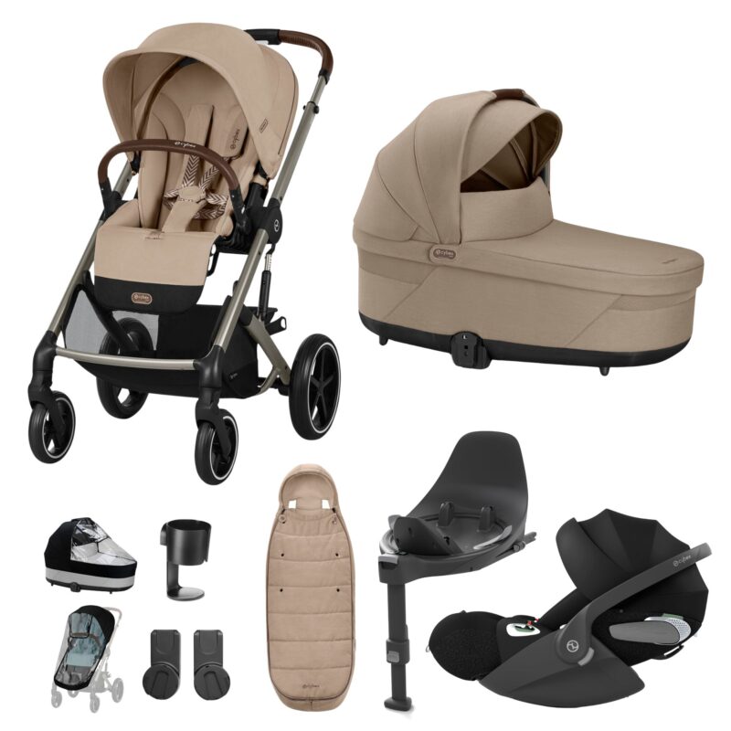 Cybex Balios S Lux Stroller/travel Set - Almond Beige