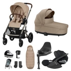 Cybex Balios S Lux Stroller/travel Set – Almond Beige