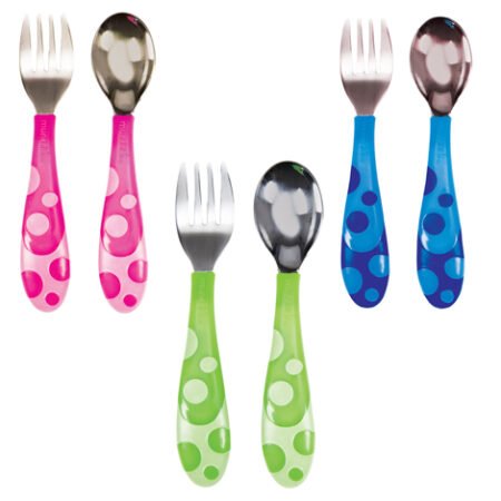 Munchkin Toddler Fork & Spoon Set