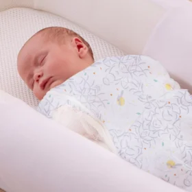 Swaddle To Sleep Bag 2.5 Tog  –  – Stargazer White