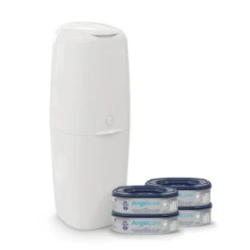 Angelcare Classic Xl Nappy Bin (starter Set)