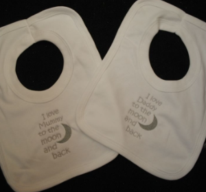 Pop On Bib-i Love Mummy To The Moon Bib