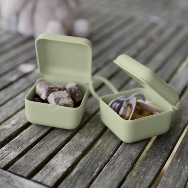 Bibs Pacifier Box - Sage