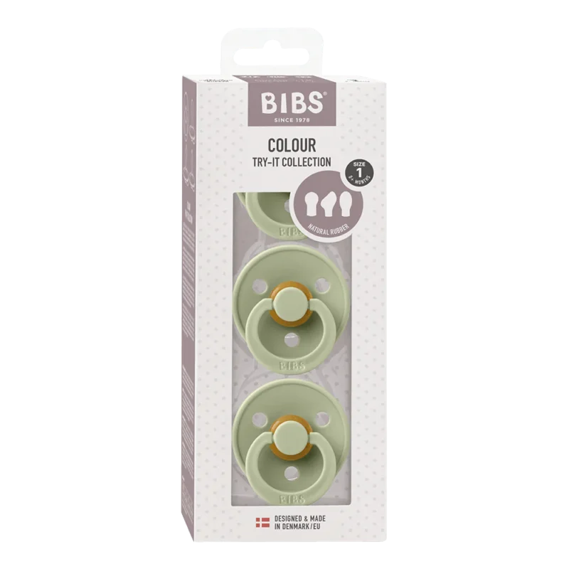 Bibs New Baby Try-it Collection 3 Pack - Sage
