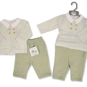 Baby Boys 2 Pcs Set- Sage