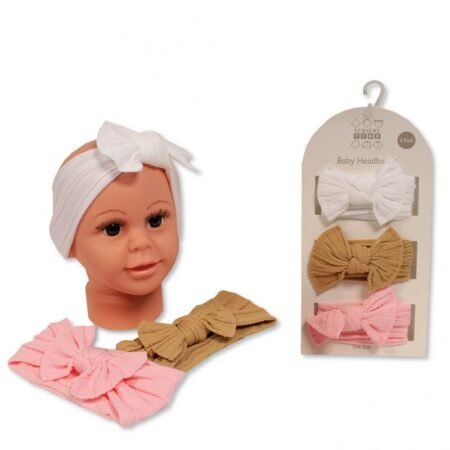 Baby 3 Pack Headband Set