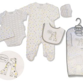 Baby 5pc Giraffe Gift Set