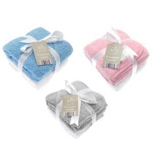 2 Pack Baby Hooded Towels - Assorted Colours