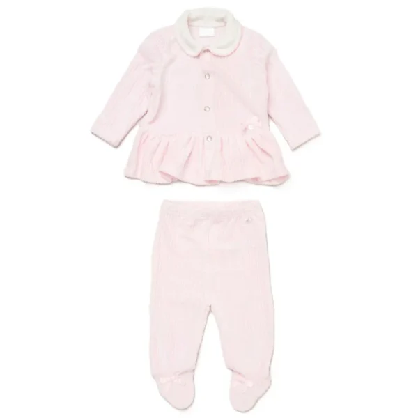 Baby Girls Jumbo Velour Outfit