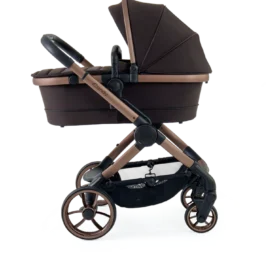 Peach 7 Pecan Pushchair And Carrycot – Complete Car Seat Bundle