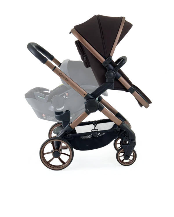 Icandy Peach 7 Pecan Pushchair And Carrycot - Double