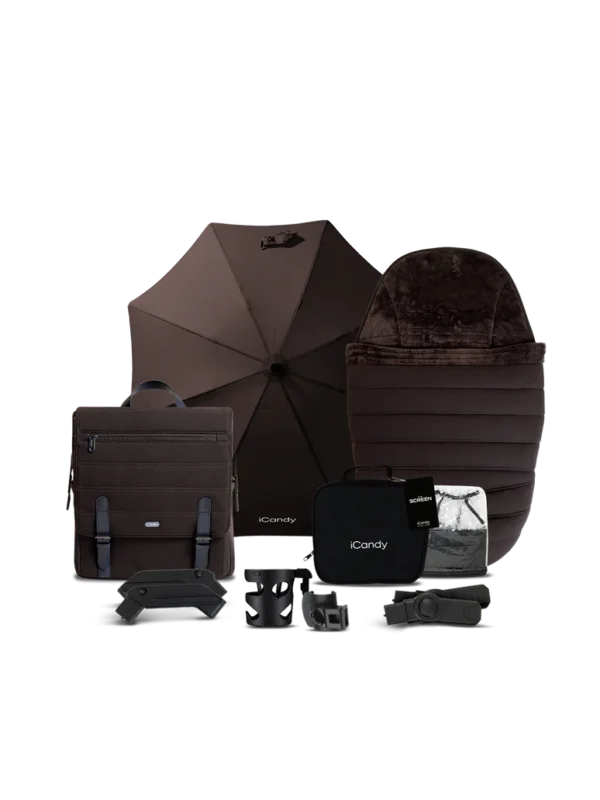 Icandy Peach 7 Pushchair Complete Bundle- Pecan
