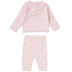 Baby Girls Knitted 2 Piece Outfit
