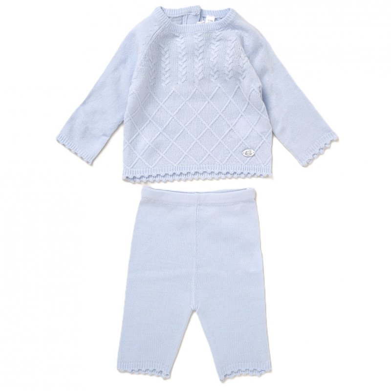 Baby Boys Knitted 2 Piece Outfit Baby Boys Knitted 2 Piece Outfit