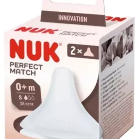 Nuk Perfect Match Silicone Teats X2 0 M+