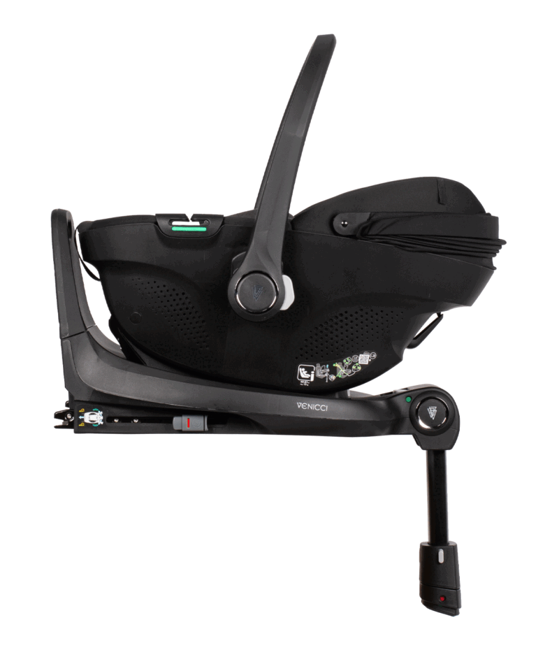 Venicci Tiago 360 I-size Car Seat & Base– Black