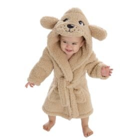 Baby Novelty Puppy Dressing Gown (0-6 Months)