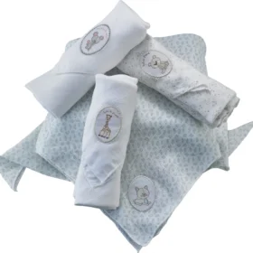 Sophie The Giraffe Set Of 4 Muslins