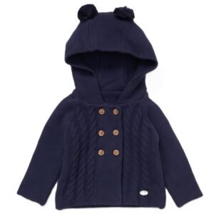 Baby Boys Double Knit Hooded Cardigan (copy)