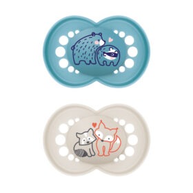 Mam Original Soother Blue Design 6m+ 2pk