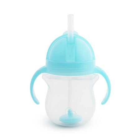 Munchkin Click Lock Tip & Sip Weighted Straw Cup Blue 207ml