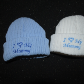 I Love My Daddy Beanie Hat Newborn (copy)