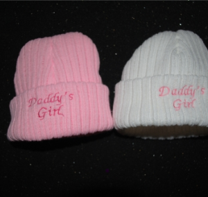 Daddy's Girl Beanie Hat- Newborn