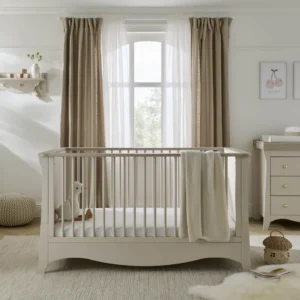 Clara Cot Bed - Cashmere & Ash