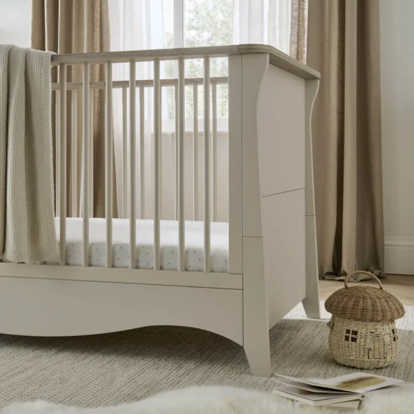 Clara Cot Bed - Cashmere & Ash