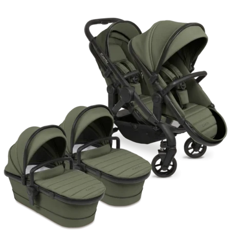 Icandy Peach 7 Pecan Pushchair And Carrycot - Twin (copy)