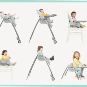 Joie Multiply 6 In 1 Highchair – Walnut Wood